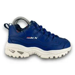 Skechers Shoes Skechers Skx Energy Retro Vision Sneakers 3425 Low Top Lace Up Blue Women 65 Poshmark